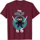 This Ninja Is 6 Birthday Boy Girl Ninja 6th Birthday T-Shirt - T-Shirt | Maroon