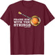 Banjo Art Women Country Music Blues Jazz Bluegrass T-Shirt - T-Shirt | Maroon
