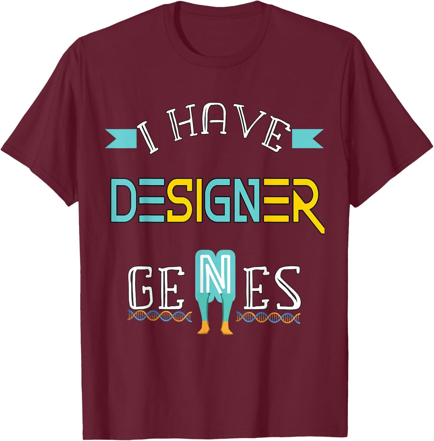 Down Syndrome Gift Teens Teenage Girls Boys DS Awareness T-Shirt - T-Shirt | Maroon