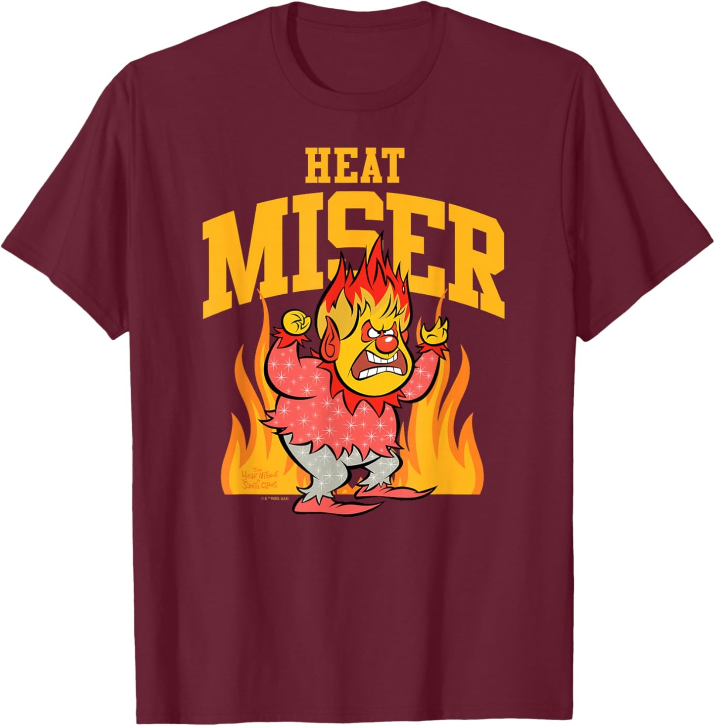 The Year Without Santa Claus - Heat Miser T-Shirt - T-Shirt | Maroon