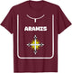 Novel The Three Musketeers DIY Halloween Carnival Costume T-Shirt - T-Shirt | Maroon