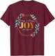 Today I Choose Joy James 1:2 T-Shirt - T-Shirt | Maroon