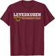 Leverkusen Germany / Deutschland T-Shirt - T-Shirt | Maroon