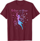 BELIEVE IN MAGIC Fairies Fairy Tale Positive Inspiring Quote T-Shirt - T-Shirt | Maroon