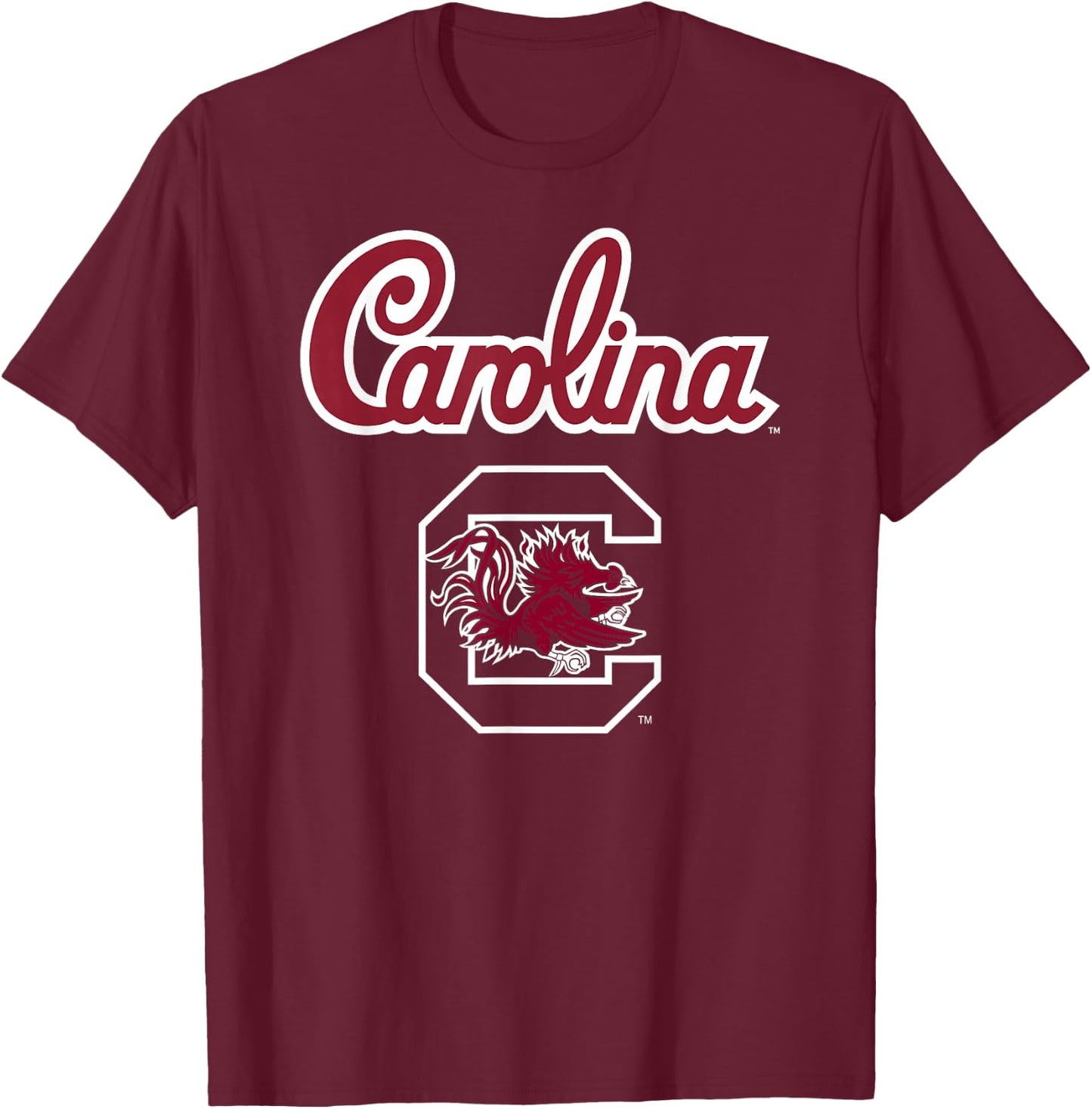 South Carolina Gamecocks Classic Black Officially Licensed T-Shirt - T-Shirt | Maroon