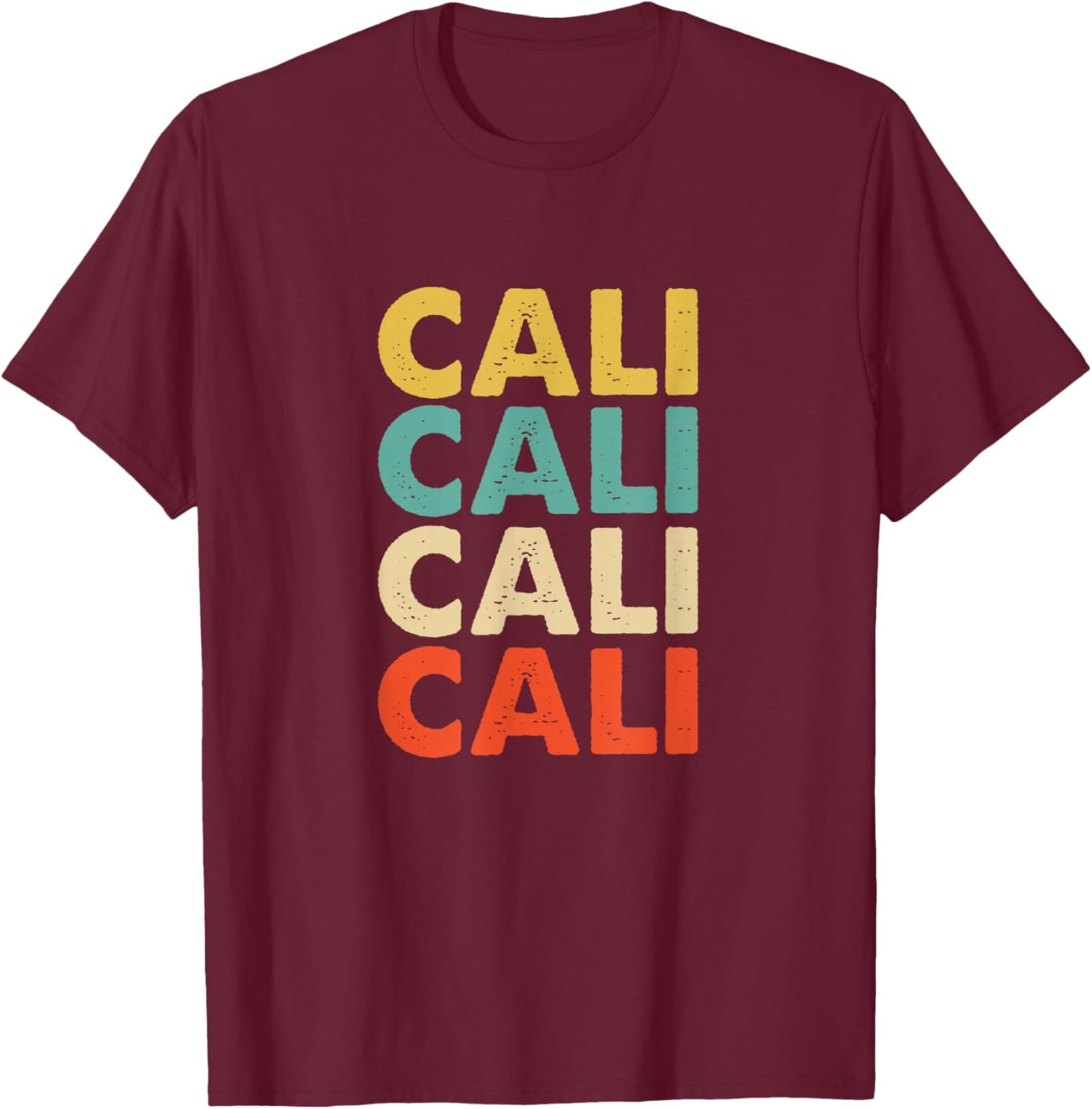Cali Colombia T-Shirt - T-Shirt | Maroon