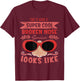 Broken Nose Survivor T-Shirt - T-Shirt | Maroon