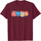 NBA Oklahoma City Thunder Cozy Fall Painted Banner T-Shirt - T-Shirt | Maroon