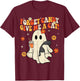 Halloween Black Cat Forget Candy Give Me Cat Kids Men Women T-Shirt - T-Shirt | Maroon