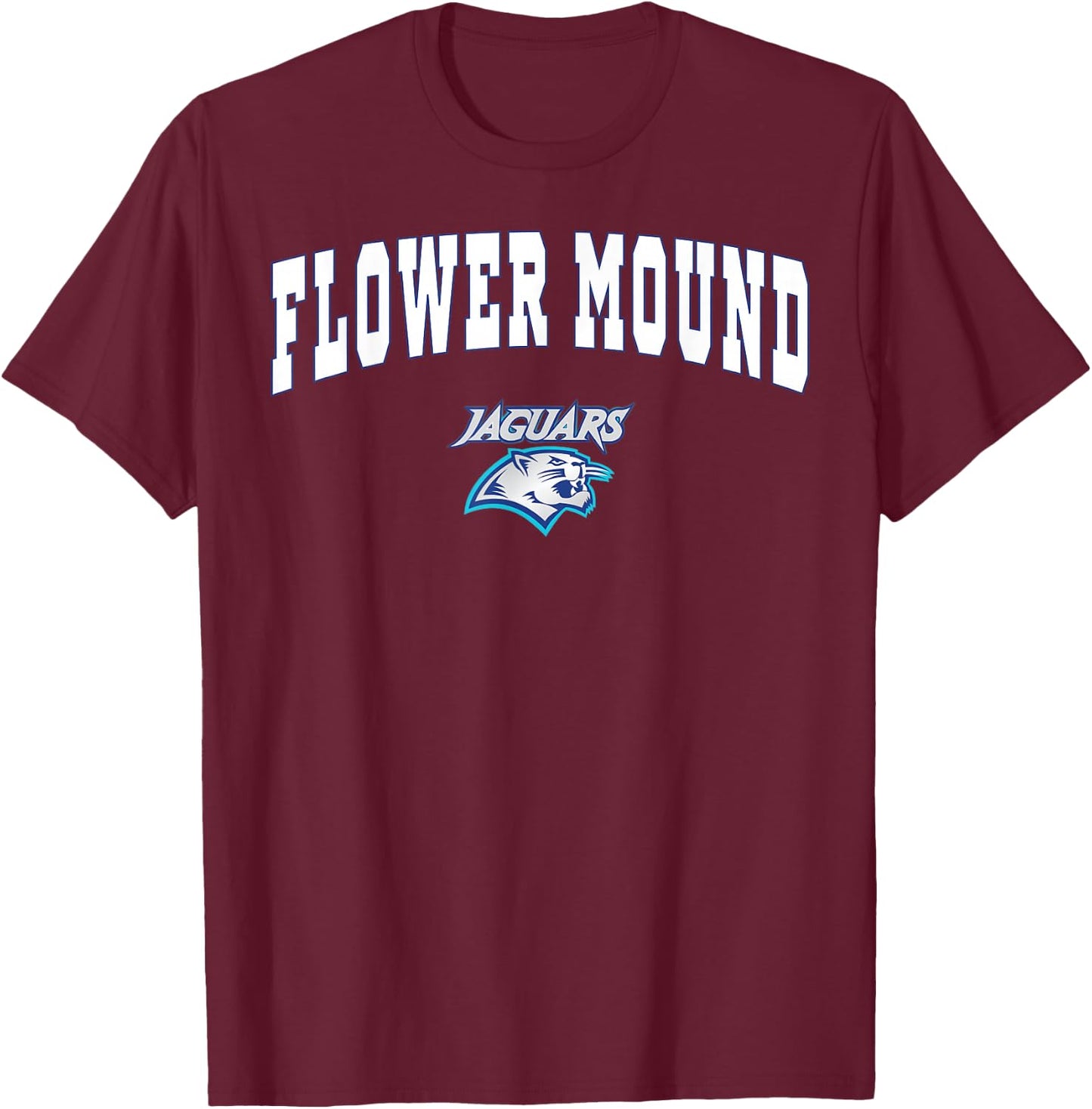 Flower Mound High School Jaguars C2 T-Shirt - T-Shirt | Maroon