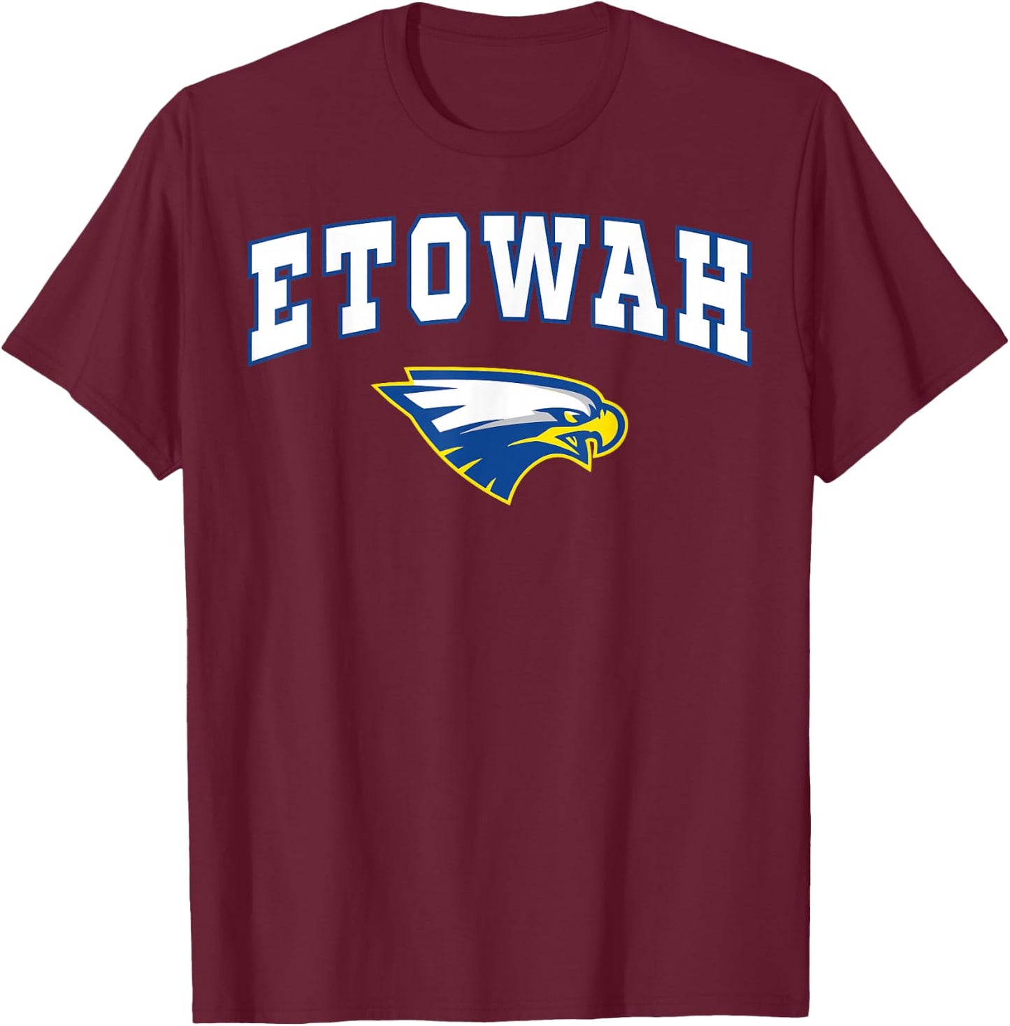 Etowah High School Eagles C2 T-Shirt - T-Shirt | Maroon