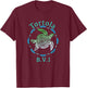 Tortola Vintage Tribal Turtle Gift T-Shirt - T-Shirt | Maroon