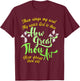 How Great Thou Art Christian Gift T-Shirt - T-Shirt | Maroon