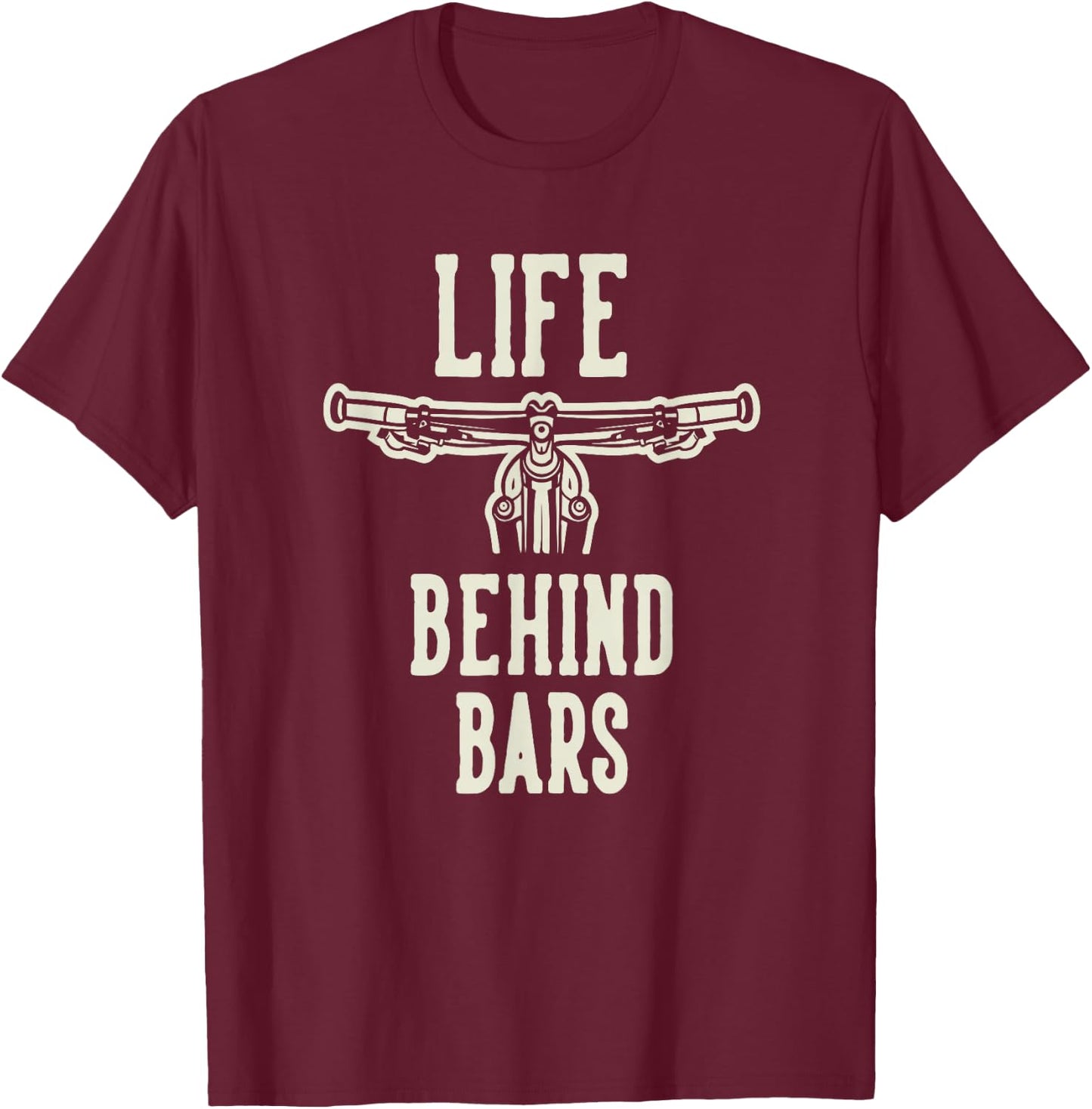 MTB Gifts Funny Mountain Bike T-Shirt - T-Shirt | Maroon