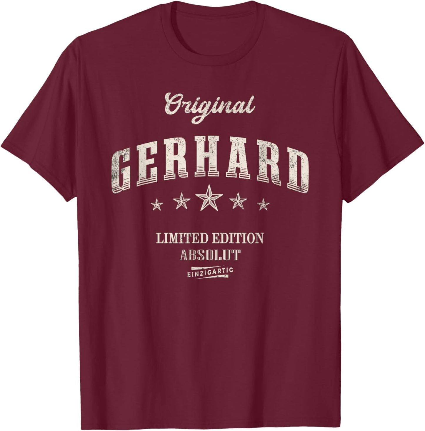 Original Gerhard T-Shirt - T-Shirt | Maroon