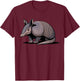 Armadillo Costume For Armadillo Lover Easy Costume Kids Boys T-Shirt - T-Shirt | Maroon
