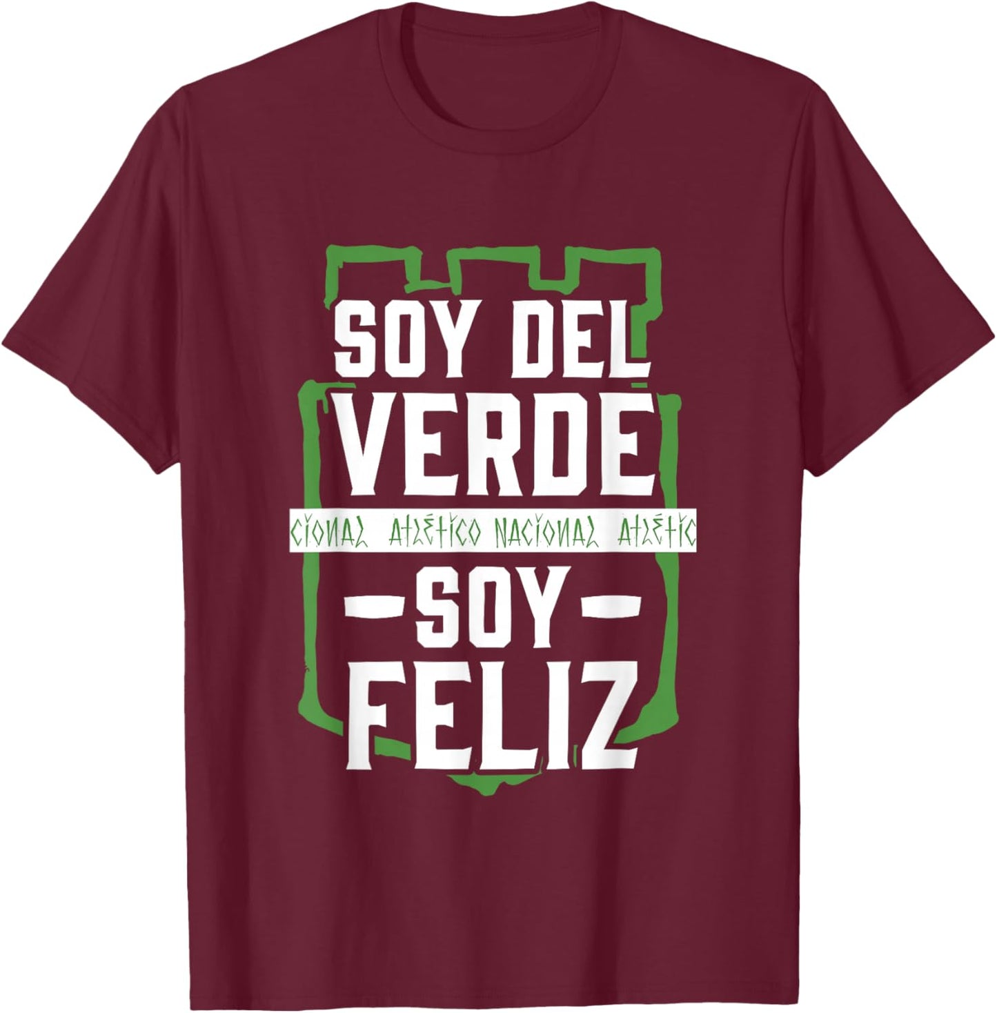 Atletico Nacional de Medellin Exclusive Collection T-Shirt - T-Shirt | Maroon