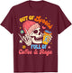 Spoonie Chronic Illness Out Of Spoons Full Of Coffee & Rage T-Shirt - T-Shirt | Maroon