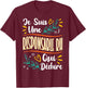 An HR Manager Who Rears Gift Human Resources , Black, S T-Shirt - T-Shirt | Maroon