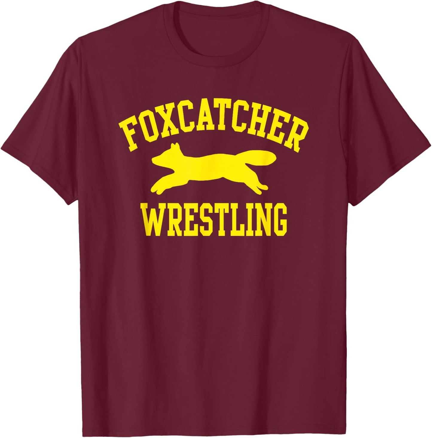Wayward Men's Foxcatcher Wrestling , Blue, Small T-Shirt - T-Shirt | Maroon