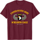 U.S Army 101st Airborne Screaming Eagle Veterans Day T-Shirt - T-Shirt | Maroon