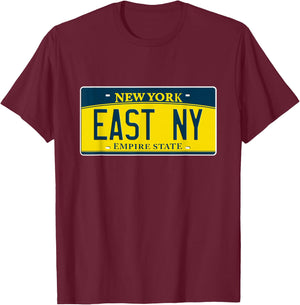 East New York Brooklyn neighborhood NY New York T-Shirt - T-Shirt | Maroon