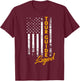 American Tour Guide Legend T-Shirt - T-Shirt | Maroon
