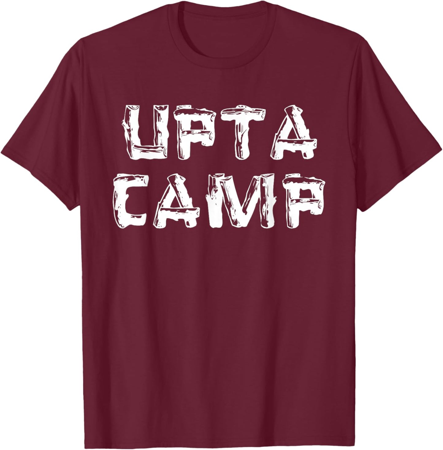 Upta Camp T-Shirt - T-Shirt | Maroon