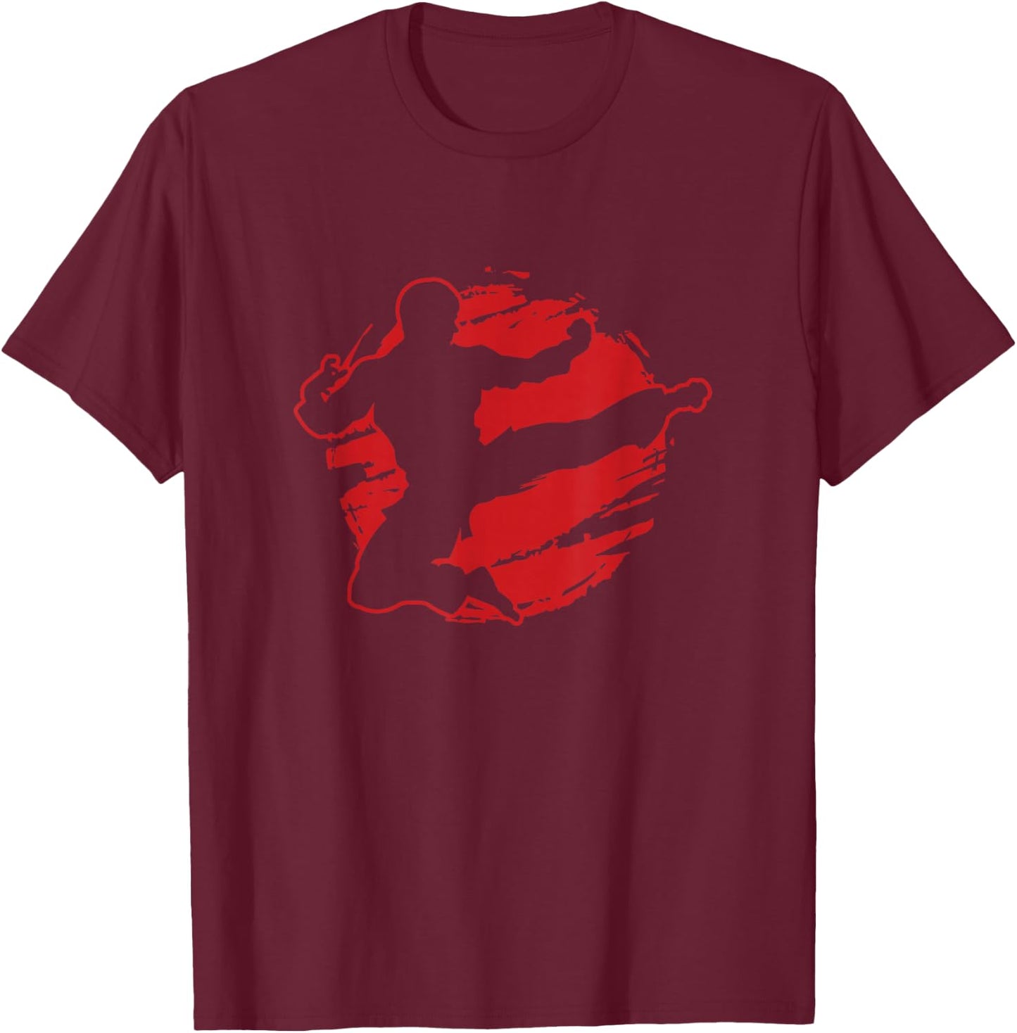 Karate Shirt Boys Martial Arts Fighting Kid Kids T-Shirt - T-Shirt | Maroon