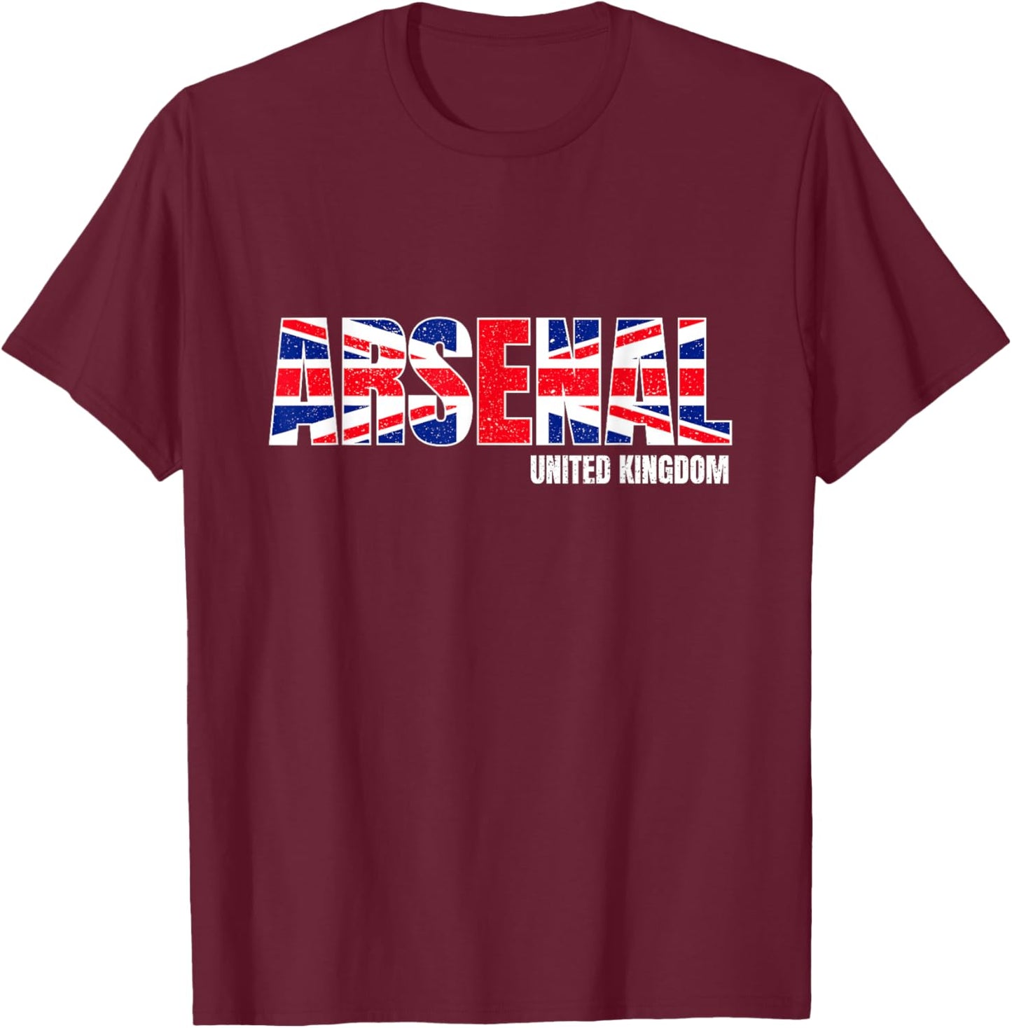 Arsenal United Kingdom T-Shirt - T-Shirt | Maroon