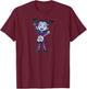 Disney Halloween Vampirina Rock on T-Shirt - T-Shirt | Maroon