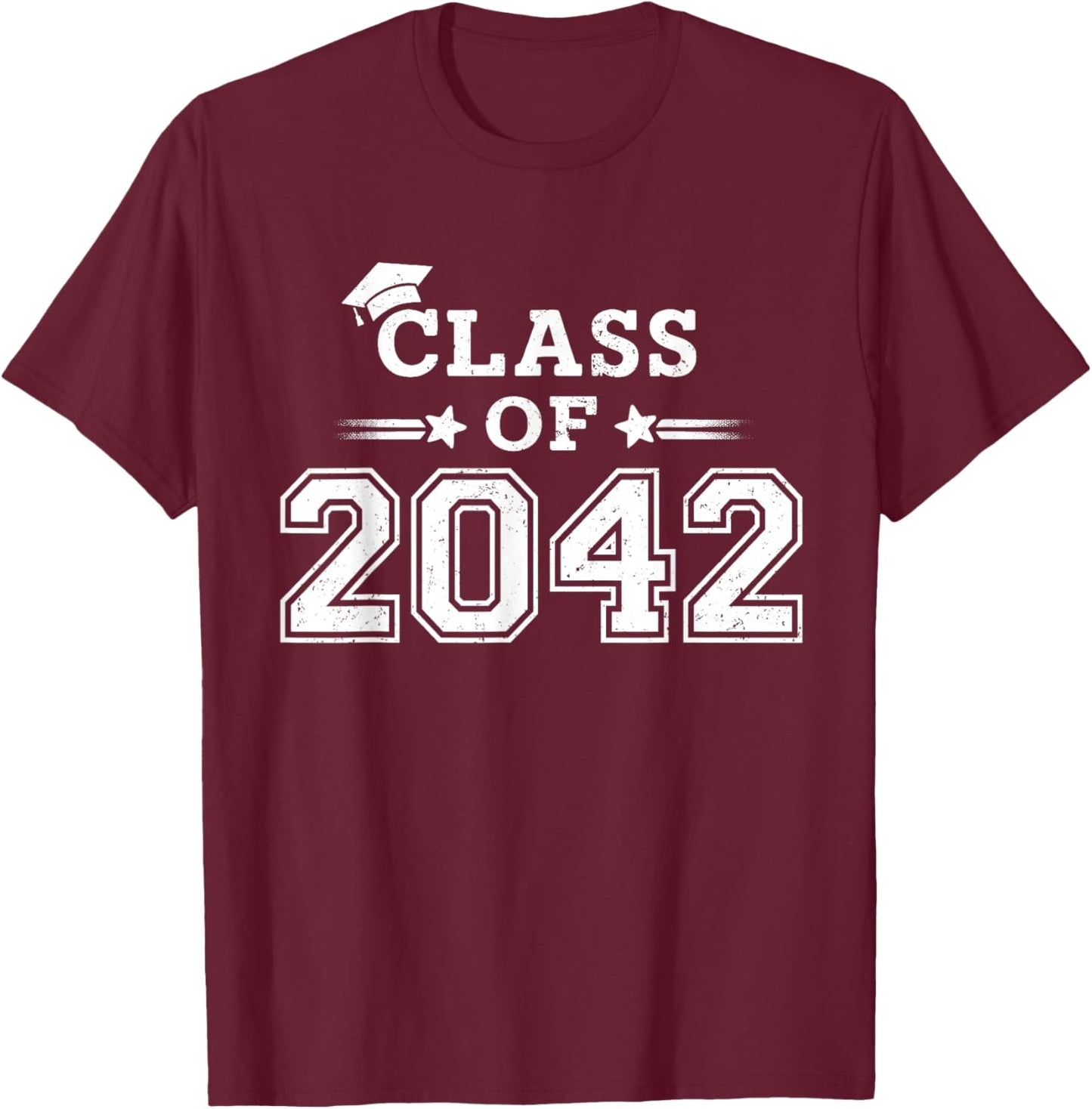 Class of 2042 T-Shirt - T-Shirt | Maroon