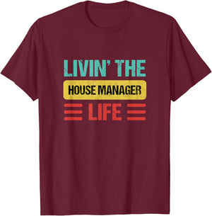 House Manager T-Shirt - T-Shirt | Maroon