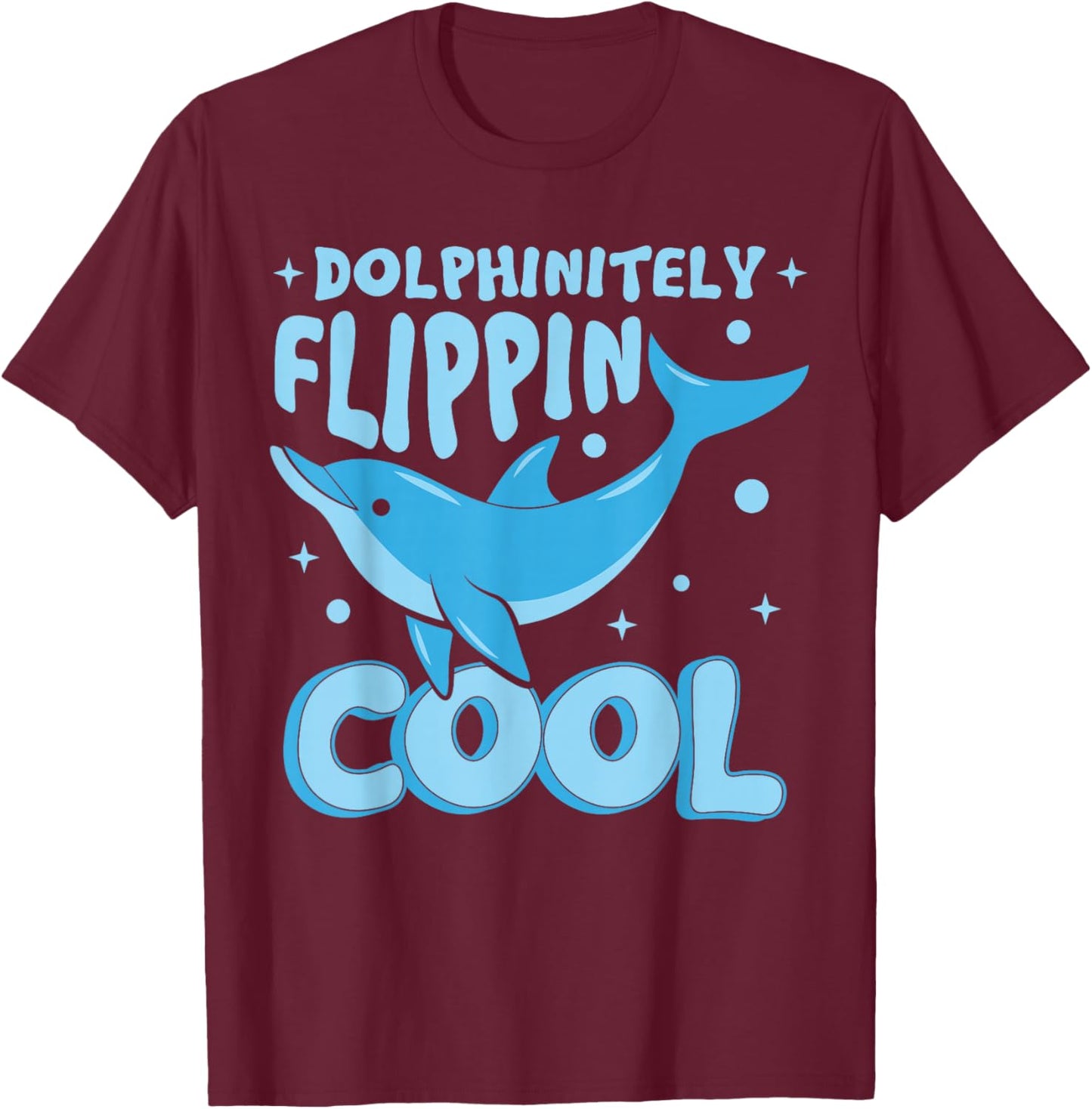 Cute Dolphin Costume T-Shirt - T-Shirt | Maroon