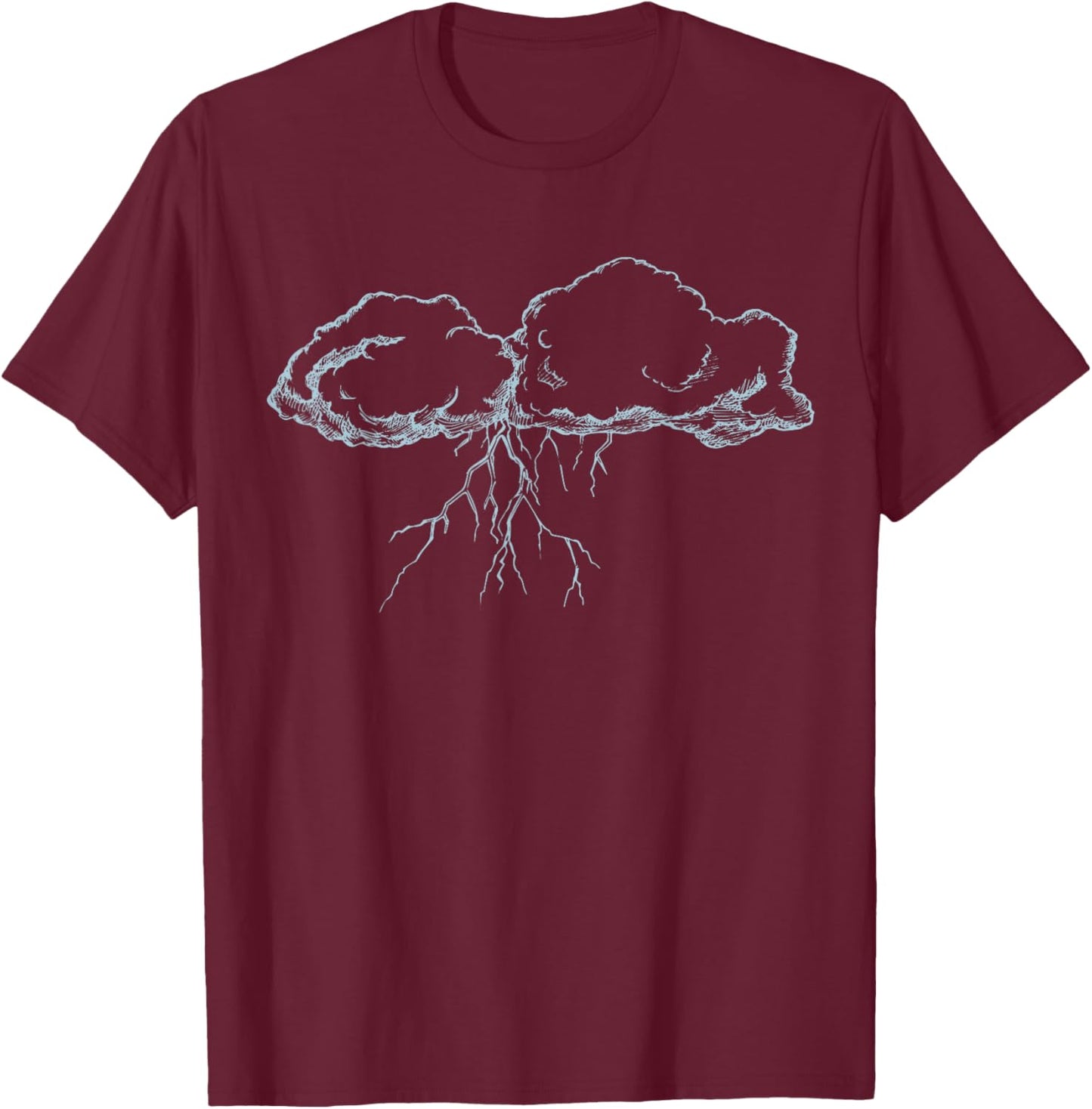 Future Meteorologist Storm Chasing Weather Radar Weatherman T-Shirt - T-Shirt | Maroon