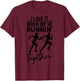 I Love It When We're Running Together Funny Running Couple T-Shirt - T-Shirt | Maroon