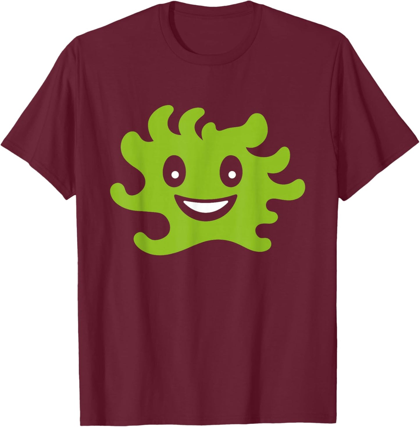 Cute Seaweed Funny Minimalist Simple Algae T-Shirt - T-Shirt | Maroon