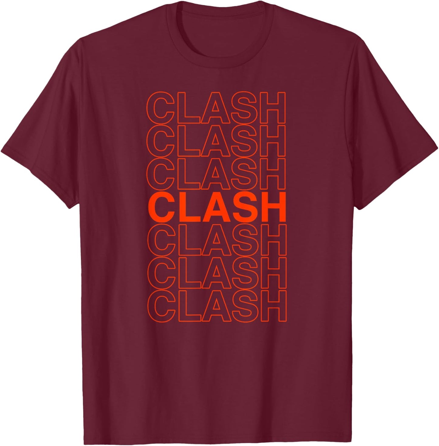 Clash Shirts - Great for Clan Fans T-Shirt - T-Shirt | Maroon