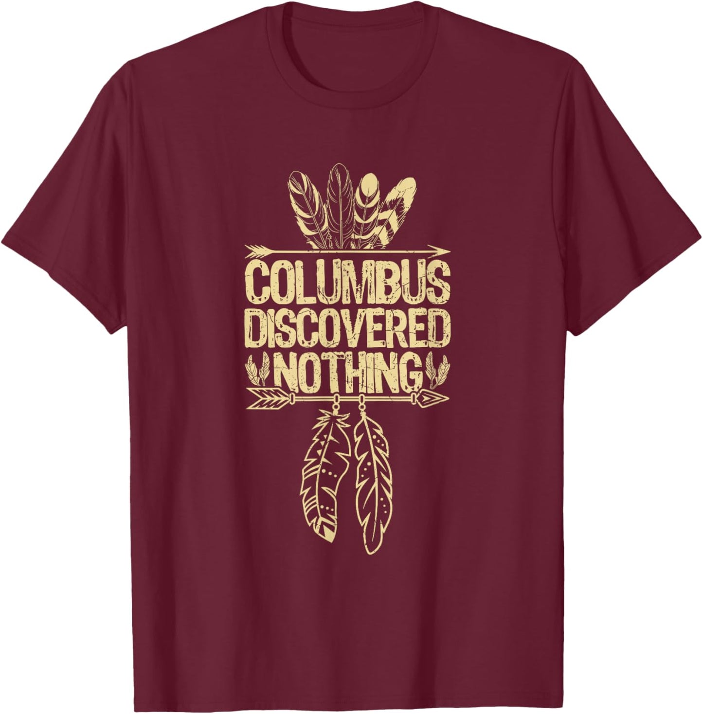 Adults, Black, Small, Short Sleeve T-Shirt - T-Shirt | Maroon