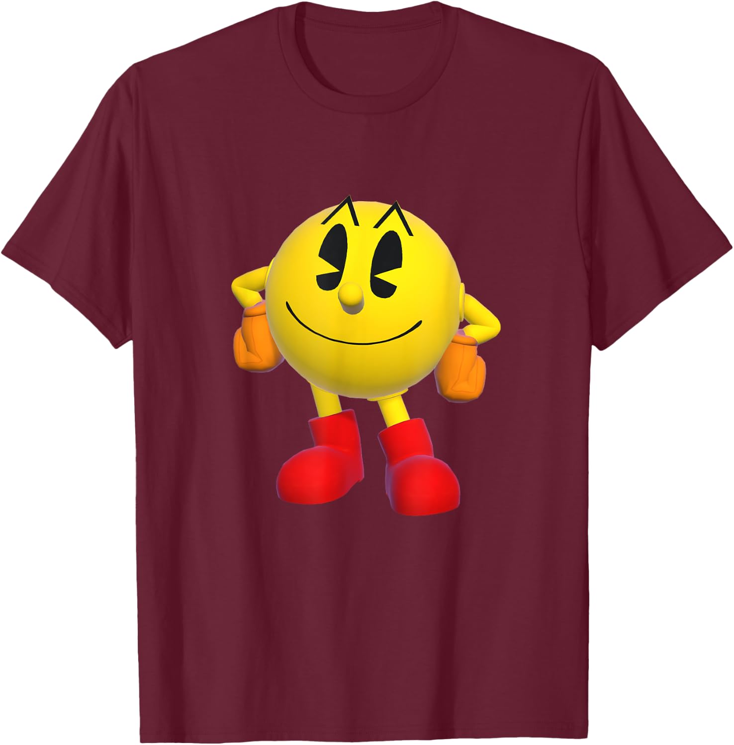 PAC-MAN World Re-PAC 002 T-Shirt - T-Shirt | Maroon