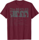 The Beatles - Song List T-Shirt - T-Shirt | Maroon