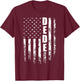 Dede American USA Flag - Dede Cooler Father's Day Women Men T-Shirt - T-Shirt | Maroon