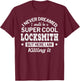 Funny Locksmith Gift T-Shirt - T-Shirt | Maroon
