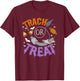 Trach Or Treat Nurse Respiratory Therapist ICU RN Halloween T-Shirt - T-Shirt | Maroon