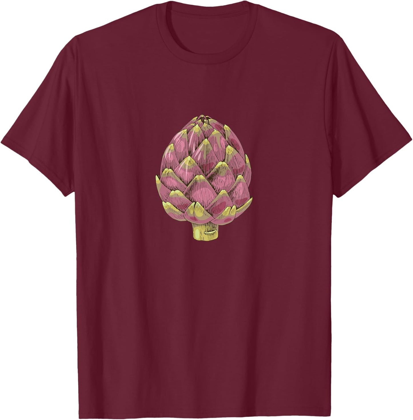 Beautiful Artichoke Hearts Gift T-Shirt - T-Shirt | Maroon