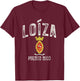 Loíza City in Puerto Rico, Loíza Armorial T-Shirt - T-Shirt | Maroon