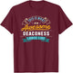Funny Deaconess Shirt Awesome Job Occupation Graduation T-Shirt - T-Shirt | Maroon