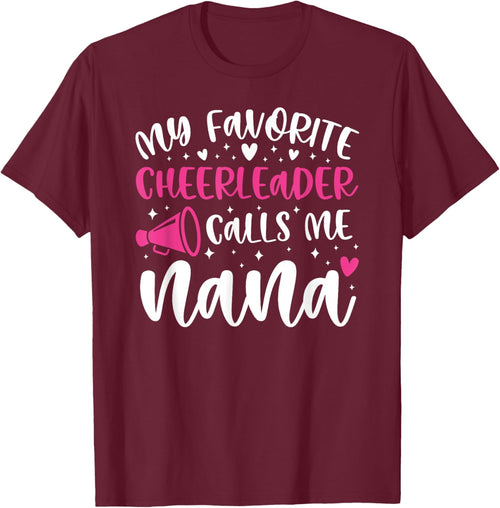 Proud Cheer Nana Grandma Of A Cheerleader Nana