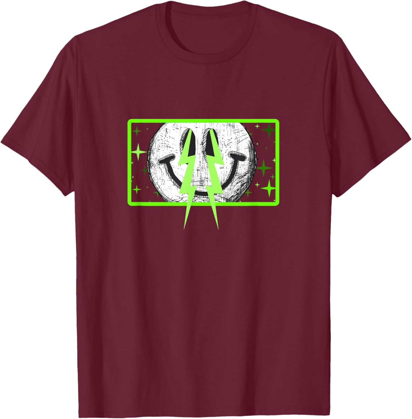 Green Color The Eyes, Chico Green Graphic T-Shirt - T-Shirt | Maroon