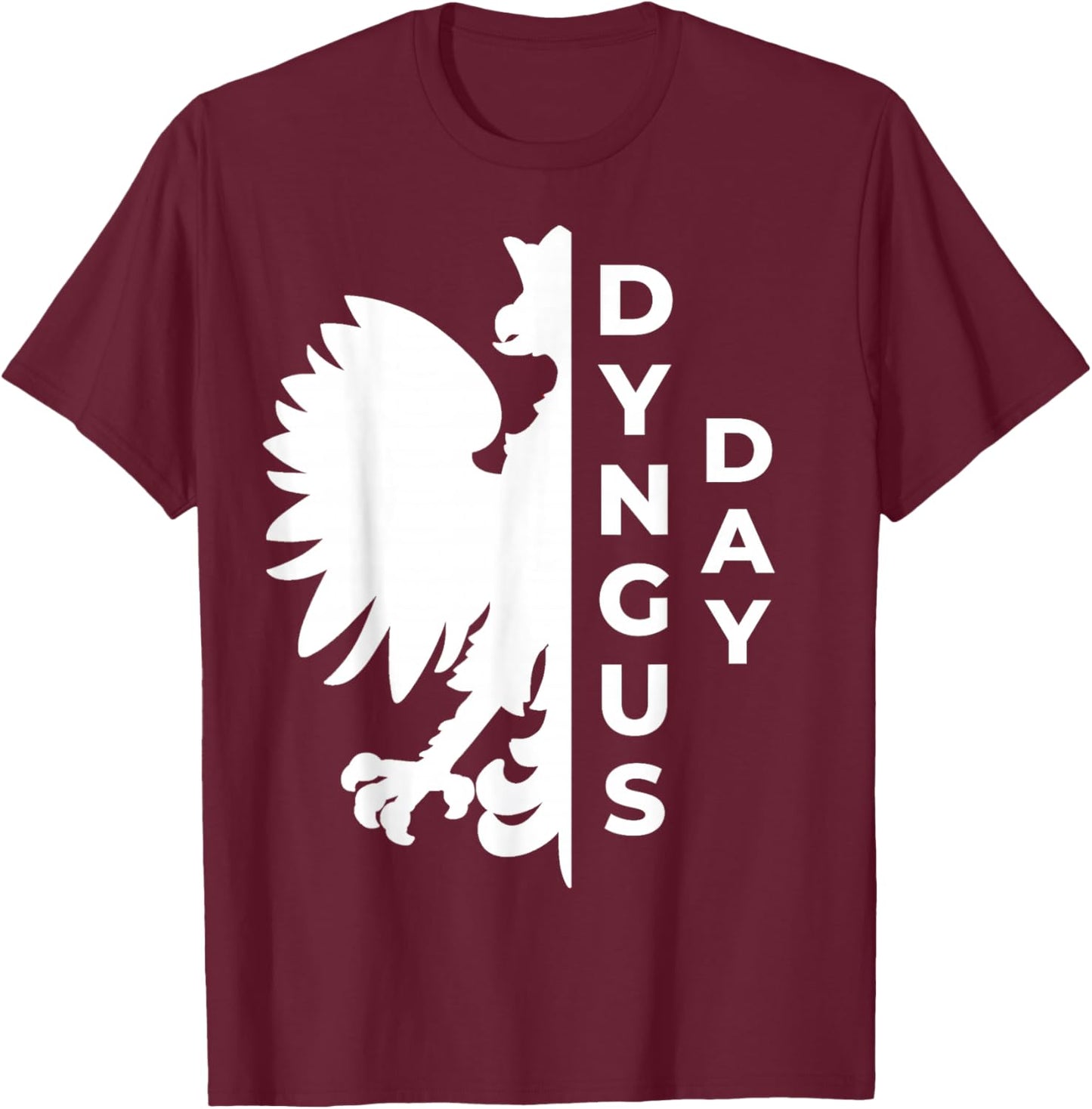 Funny Dyngus Day Shirts Polska Eagle | Polish Smigus Dyngus T-Shirt - T-Shirt | Maroon